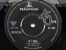 The Beatles - If I Fell/Tell Me Why - UK 1964 EXPORT Parlophone 45 DP 562 EX+