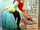 TEEN AGE DANCE PARTY / VIDO MUSSO ORCH - Doug McLure Cover - Crown LP (1957)