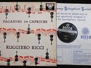 Decca SXL 2194 - Paganini, 24 Caprices, Ricci - 1st Press - 12