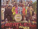 BEATLES: Sgt. Pepper's Lonely Hearts Club Band LP (UK, 80's reissue, insert, sm