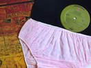 SIGNED ALICE COOPER PINK PANTIES SCHOOLS OUT VINYL LP 1972 ORIGINAL EX RARE