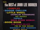 JOHN LEE HOOKER: Best Of LP (black / silver bracket lbl, faint cw, super nice c