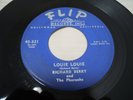 DOO-WOP R&B 45. RICHARD BERRY-LOUIE LOUIE/YOU ARE MY SUNSHINE/FLIP 321