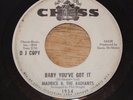 Maurice & The Radiants 45, Baby You've Got It, Chess 1954 Northern Soul DJ Promo