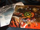 THORNS / EMPEROR split LP Norwegian industrial black metal dodheimsgard mysticum