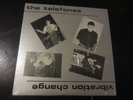 The Telefones Vibration Change Power Pop Punk 80s Texas LP Vinyl Record SHRINK