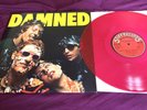 The Damned ?– Damned Damned Damned RARE GERMAN CLEAR PINK VINYL LP stiff