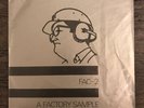 A Factory Sample FAC-2 Joy Division with Stickers Punk Cabaret Voltaire