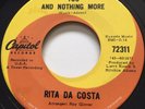 NORTHERN SOUL Rita Da Costa YOU AND NOTHING MORE Capitol 45 rare Canadian press
