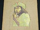 CL - Bob Marley - Rastaman Vibration LP Hemp Burlap Box Promo Press Kit w/ Photo