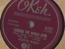 78 Rpm Memphis Minnie Looking The World Over / Little Son Joe Black Rat Swing