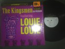 The Kingsmen In Person Featuring Louie Louie Original LP Near Mint in shrink