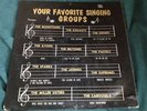 Original Doo Wop LP : Your Favorite Singing Groups   Hull 1002