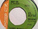LARRY MARSHALL / MAX ROMEO - money girl b/w blowing in the wind - NU BEAT