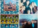 4 Rolling Stones LP vinyl -  Satanic Majesties request, through the past darkly