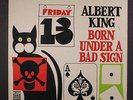 ALBERT KING: Born Under A Bad Sign LP (yellow label, light cw, sm corner push,