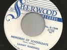 SONG POEM -  TEEN + ASTRONAUT TRIBUTE - SAMMY MARSHALL -HEAR -1969 SHERWOOD
