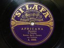 ROMEO BERTI, TAURINO PARVIS Si-la-fa 1000 OPERA 78 AFRICANA O Paradiso / Pronto