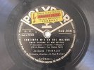Mozart Violin Concerto n°3 Jacques Thibaud Paray Polydor 78rpm (3 Records)