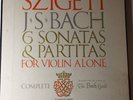 Szigeti plays Bach Sonatas and Partitas on Vanguard BG627/9 nm