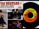 THE BEATLES-A Hard Day's Night-A Beautiful Picture Sleeve & 45-CAPITOL #5222