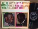 Art Blakey Jazz Messengers With Thelonious Monk VG+ BLACK LABEL ATLANTIC DG 160 
