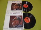 Mahler Symphony No. 9 Klemperer Complete Set 2xLP UK 1st Columbia SAX STEREO NM