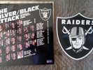 1986 OAKLAND-LOS ANGELES RAIDERS SILVER & BLACK ATTACK COLLECTOR VINYL RECORD