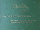 Oistrakh: Beethoven 10 Violin Sonatas - Philips 835 245-48 AY (4LP box set)