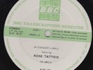 ROSE TATTOO/SAGA BBC TRANSCRIPTION DISC 'In Concert 264
