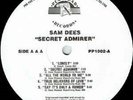 Sam Dees ?– Secret Admirer   (Vinyl LP)