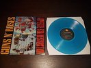 GUNS N' ROSES Appetite for Destruction 180 GRAM BLUE COLORED VINYL BANNED COVER