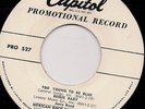 Rockabilly  45 EP - Jerry Reed,Sammy Hagan & The Rio Rockers On Caoitol PRO 527