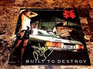 Michael Schenker Group Rare Signed Vinyl LP Built To Destroy MSG Scorpions UFO