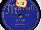 Riley Shepard Guilty Heart 78 NM Country Western Musicraft 15070 Atomic Power
