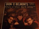 Dion and The Belmonts, Where or When, Laurie EP # 302, Cover vg++, record, vg+