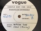VERY RARE FRENCH VOGUE TEST PRESSING DEPECHE MODE SHOUT MATRIX 310921 B ONE SIDE