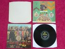 BEATLES 1967 UK 2nd PRESS SGT PEPPER  LABEL OMITS A DAY IN THE LIFE EXCELLENT+