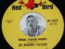 Northern Soul 45 JOE NARDONE'S ALLSTARS Ride Your Pony / Shake A Hand Red Bird