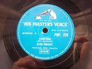 ELVIS PRESLEY 78 RPM PARALYZED / WHEN MY BLUE MOON TURNS TO GOLD AGAIN HMV 378