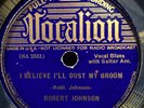 ROBERT JOHNSON VOCALION 03475 BLUES 78 RPM E/E- 