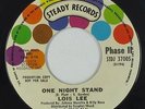 Crossover Soul 45 - Lois Lee - One Night Stand - Steady - VG+ mp3 - promo