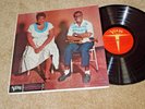 ELLA FITZGERALD & LOUIS ARMSTRONG Ella & Lewis LP Verve MGV-4003 ORIG ORANGE LBL