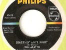 RON ALSTON Somethin Aint Right  One More Tear PHILIPS NORTHERN SOUL 45