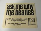 Beatles PROMO SLEEVE 