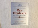 ARCHIV Bach Das Orgelwerk Organ Works Helmut Walcha Box 8 LP