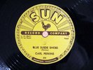 Rockabilly 78 CARL PERKINS Blue Suede Shoes / Honey Dont  SUN 234 NM-