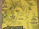 CAPTAIN BEEFHEART/FLOCK/BOB SEGER++ ARAGON BALLROOM PROMO GIG POSTER