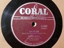 BUDDY HOLLY Rave On b/w Take Your Time CORAL 1958 78RPM 10