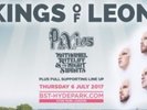 2 kings of leon tickets. British Summer Time at Hyde Park. London